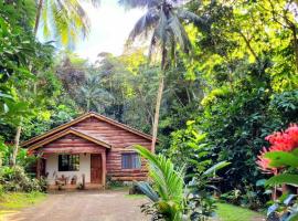 Ecoscape Jamaica - Cottages by the river，位于欧丘里欧的度假屋