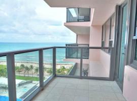 Oceanview and balcony 2 bed 12，位于迈阿密海滩的公寓