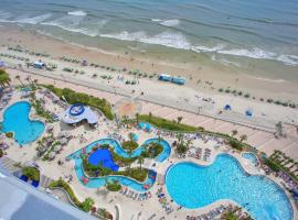 Luxury 16th Floor 1 BR Condo Direct Oceanfront Wyndham Ocean Walk Resort Daytona Beach | 1610，位于代托纳海滩的酒店