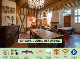 Maison Juvénal des Ursins，位于特鲁瓦的度假屋