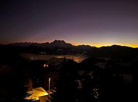 "Le Ptit Nid" studio avec vue à couper le souffle à Leysin !，位于莱森的酒店