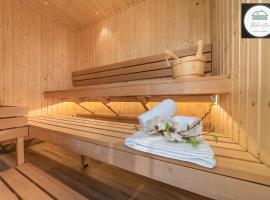 Romantic getaway UK with Private Sauna, King Bed, WiFi 517mbps & EV Charger，位于沃金的酒店