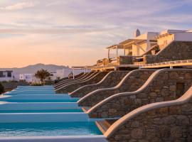 Olvos Luxury Suites Mykonos，位于米克诺斯城的酒店