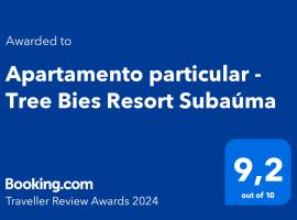 Apartamento particular - Tree Bies Resort Subaúma，位于苏巴乌马的家庭/亲子酒店