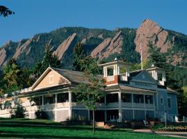 科罗拉多州肖托夸小屋酒店，位于博尔德的酒店