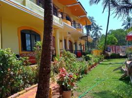 FLOBESTIAN BEACH VILLA CANDOLIM BEACH，位于Aguada的酒店