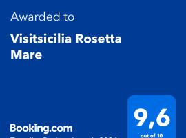 Visitsicilia Rosetta Mare，位于阿尔卡莫马里纳的酒店