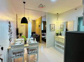 1Bedroom Rental Studio Deluxe with Balcony and FREE Swimming Pool near PPC Airport - T2 6Diamond，位于公主港的酒店