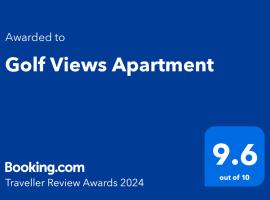 Golf Views Apartment，位于穆尔瓦拉的带停车场的酒店
