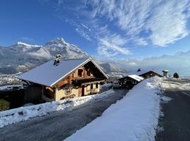 SmartStay - Chalet face au mont Blanc，位于萨莱切的酒店