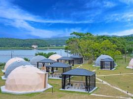 Glamping Base IZUMO "Lakeside Hot Spring Hotel Kun - Vacation STAY 42024v，位于出云市的露营地