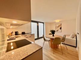 The R Apartment Roggen, new, Parking, washing machine，位于Kestenholz的酒店