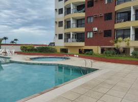 flats aconchegantes piscina e academia via park，位于坎普斯戈伊塔卡济斯的度假屋