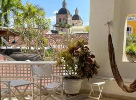 Bello apartamento corazón de Cartagena colonial