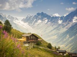 Alpenhotel zur Wildi Lauchernalp，位于Wiler的酒店