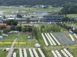 GrandPrixCamp, closest to the Red Bull Ring, up to 4 guests in a tent