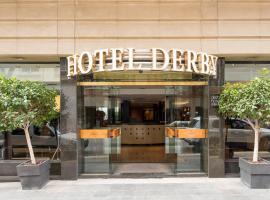 德尔比酒店，位于巴塞罗那勒茨科尔茨区的酒店