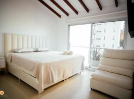Cookandmusicapartments Leparaguayen，位于亚松森的带按摩浴缸的酒店