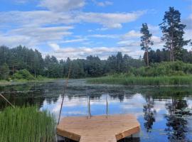 Paganamaa puhkemaja ja peosaal，位于Liguri的酒店