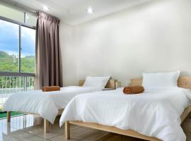 Modern Muji Home Retreat near Taiping Lake Garden with Free Netflix，位于太平的公寓