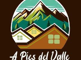 Cabañas #1 "A Pies del Valle"，位于利马切的乡村别墅