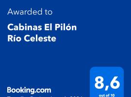 Cabinas El Pilón Río Celeste，位于San Rafael的酒店