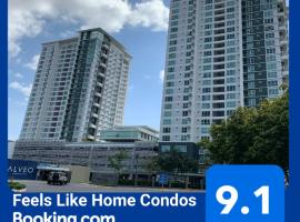 Feels Like Home Condos Abreeza Place Tower 1 & 2，位于达沃市的公寓式酒店