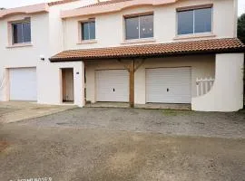 Maison avec jardin à 3 minutes de la plage