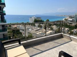 Résidence Boutique XV Alanya Bay, Vue exceptionnelle sur Mer，位于卡吉柯克的度假短租房