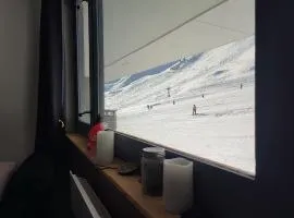 Studio Cosy 2100m pied des pistes-Direct to SKI slopes-SKI in SKI out-LA PLAGNE AIME 2000