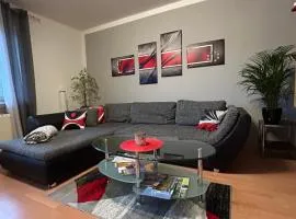 Große helle Ferienwohnung mit Balkon, ruhig gelegen mit guter Verkehrsanbindung