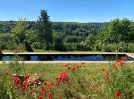 Villa de campagne avec vue sur la forêt.，位于Saint-Pierre-Aigle的酒店