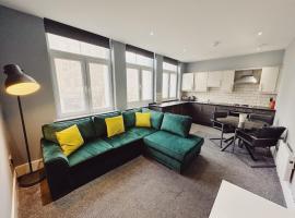3 Bedroom Apartment in the Heart of Newcastle - Modern - Sleeps 6，位于泰恩河畔纽卡斯尔的低价酒店