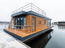 Hausboot Atlantis，位于Klitten的船屋