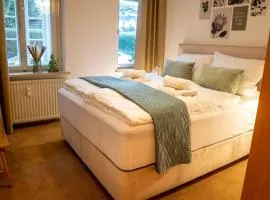 VILLA I 100m Kurpark I Wintergarten Boxspringbett I NETFLIX