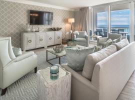 St Maarten 508 a Beautiful Luxury Beach Front 3 Bedroom 5th Floor Condo with Resort Amenities，位于德斯坦的酒店