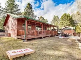 Overgaard Cabin with Private Deck, Grill and Fire Pit!