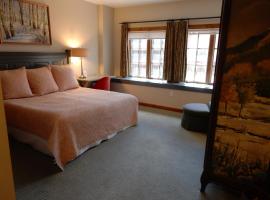 Modern King Room in Heart of Mt, Crested Butte Hotel Room，位于克雷斯特德比特的酒店
