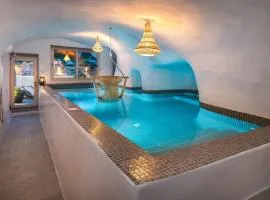 Mystagoge Retreat cave with an indoor pool and gym