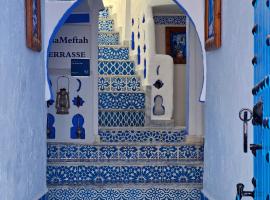 Casa Meftah Blue，位于舍夫沙万的酒店