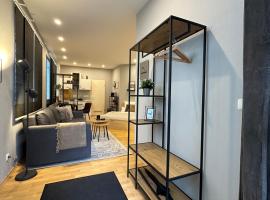 BEA-001 1 Zimmer Studio-Apartment in Erlensee，位于埃伦塞的带停车场的酒店