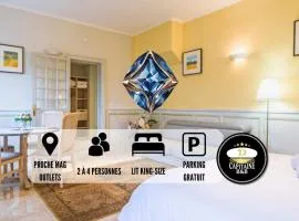 Le SAPHIR - Confort - Proche Mag Outlet Troyes - Parking gratuit