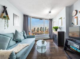 Downtown 1 Bedroom Water View Condo，位于温哥华的酒店