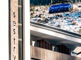 Apartmány Tri sestry - real SKI IN SKI OUT，位于迪马诺卡多林纳的公寓式酒店