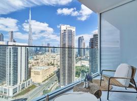 Luxury Studios with Burj Khalifa View - Marquise Square Tower