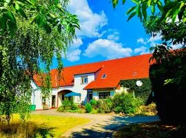 Top-moderne Ferienwohnung und Apartments auf früherem wunderschönen Bauernhof im Elbe-Elster-Kreis in Brandenburg bei Herzberg-Elster, Schönewalde, Holzdorf