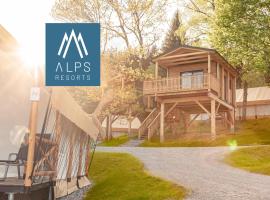 Chalets & Glamping Nassfeld by ALPS RESORTS，位于克查赫的豪华帐篷