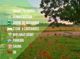 Le Cottage Nature Primeur Clim Gaillac entre Albi-Toulouse & Les Cottages du Tarn，位于布朗斯的酒店