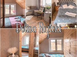 DOLINA ROZTOKI-mieszkanie,pokoje lub domek z lokalem na poddaszu，位于Bircza的酒店