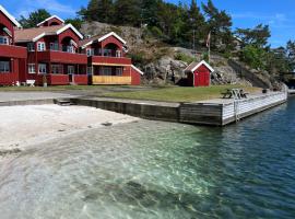 Basstuvåga ferieleilighet, Søgne i Kristiansand，位于克里斯蒂安桑的酒店